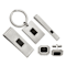 Stainless Steel Brushed Black Carbon Fiber Inlay 4-piece Boxed Set