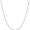 925 Sterling Silver 1.5mm Round Box Chain Necklace - 20"