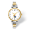 LogoArt University of Kansas Elegant Ladies Two-tone Watch