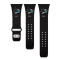 Gametime NHL San Jose Sharks Black Silicone Apple Watch Band (38/40mm
M/L). Watch not included.