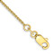 10k Yellow Gold 1.05mm Spiga Link Bracelet