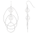 7-8mm white cultured freshwater pearl rhodium over sterling silver earrings