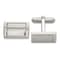 Stainless Steel Polished Rectangle Cuff Links