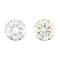 White Sapphire 5.5mm Round Matched Pair 1.62ctw