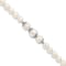 Rhodium Over Sterling Silver 7-10mm White Freshwater Cultured Pearl
Fancy Bracelet