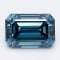 1.67ct Blue Emerald Cut Lab-Grown Diamond SI1 Clarity IGI Certified