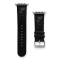 Gametime NHL St. Louis Blues Black Leather Apple Watch Band (38/40mm
S/M). Watch not included.