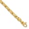 14K Yellow Gold Polished 4.5mm Fancy Link Bracelet