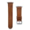 Gametime Tampa Bay Buccaneers Leather Band fits Apple Watch (38/40mm M/L
Tan). Watch not included.