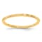 14K Yellow Gold 1.2mm Flat Satin Stackable Expressions Band
