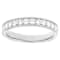 Lab-Grown Diamond Band Ring In Sterling Silver 1.00ctw