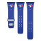 Gametime MLB Toronto Blue Jays Blue Silicone Apple Watch Band (42/44mm
M/L). Watch not included.