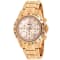 Oceanaut Men's Biarritz Rose Dial and Bezel, Rose Stainless Steel Watch