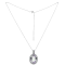 Lavender Amethyst Rhodium Over Sterling Silver Pendant With Chain 16.75ctw
