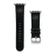 Gametime San Francisco 49ers Leather Band fits Apple Watch (42/44mm M/L
Black). Watch not included.