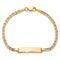 14k Yellow Gold Polished Mariner Link ID Bracelet