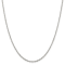 Sterling Silver 2.25mm Fancy Rolo Chain Necklace