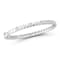Rachel Zoe Bezel Set Radiant-Cut CZ Bangle Bracelet in Rhodium Over
Sterling Silver