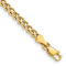 10k Yellow Gold 3mm Wide Double Strand Rope Bracelet