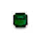 49.45 Ctw Green Tourmaline and 1.06 Ctw White Diamond Ring in 14K WG