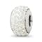 Sterling Silver Reflections Cream Full Preciosa Crystal Bead