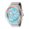 Invicta Invicta Racing 50.00mm Light Blue Dial Mesh, Stainless Steel
Band Quartz Watch