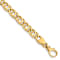 10k Yellow Gold 7mm Hand Polished Fancy Link Bracelet