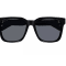 Gucci Black Frame / Gray Smoke Lens Sunglasses