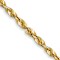 14k Yellow Gold 1.8mm Diamond-cut Rope 20 Inch Chain