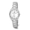 Ladies Charles Hubert Stainless Steel Silver-tone Dial Watch