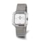 Ladies Charles Hubert Stainless Mesh Silver-tone Dial Quartz Watch