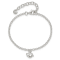 Sterling Silver Heart with 1.5-inch Extension Children's Bracelet