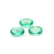 Ethiopian Emerald 6x4mm Oval Set of 3 0.95ctw