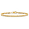10k Yellow Gold 2.5mm Byzantine Link Bracelet