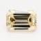 1.00ct Light Yellow Emerald Cut Lab-Grown Diamond SI1 Clarity IGI Certified