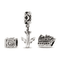 Sterling Silver Reflections Travel Bug Boxed Bead Set
