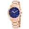 Oceanaut Women's Riviera Blue Dial Rose Stainless Steel Watch
