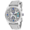 Oceanaut Men's Kryptonite Gray Dial, Gray Rubber Strap Watch