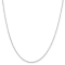Sterling Silver 1.4mm Rolo Chain Necklace