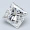2.22ct Natural White Diamond Princess Cut, F Color, VS2 Clarity, GIA Certified