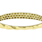 Twisted Graduated Bangle In 18k Gold Over Sterling Silver