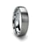 PERSEUS Domed with Brushed Finish Tungsten Band 6mm