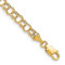 10k Yellow Gold Children's 5mm Double Link Charm Bracelet