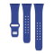 Gametime Los Angeles Rams Navy Debossed Silicone Apple Watch Band
(38/40mm M/L). Watch not included.