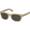 Saint Laurent Opaque Nude Frame / Gray Lenses Sunglasses