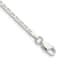 Sterling Silver 2.1mm Flat Anchor Chain Bracelet