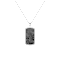 Vezeto Dog Tag Slate Black Meteorite