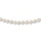 Rhodium Over Sterling Silver 6-7mm White Freshwater Cultured Pearl Necklace