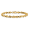 14k Yellow Gold 4.25mm Rope Link Bracelet, 7 Inches