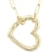 Heart Paperclip Pendant Necklace In 18K Gold Over Sterling Silver 2.3mm
18 Inch